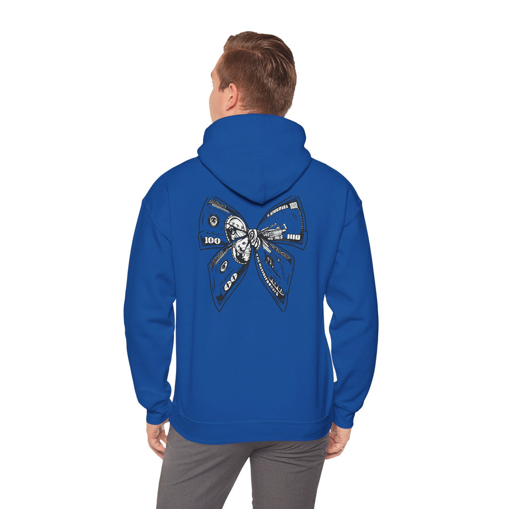 Rising Sun Hoodie with Money Bow Design | Cozy Unisex Sweatshirt for Chill Days, Gift for Friends, Streetwear, Spring Fashion