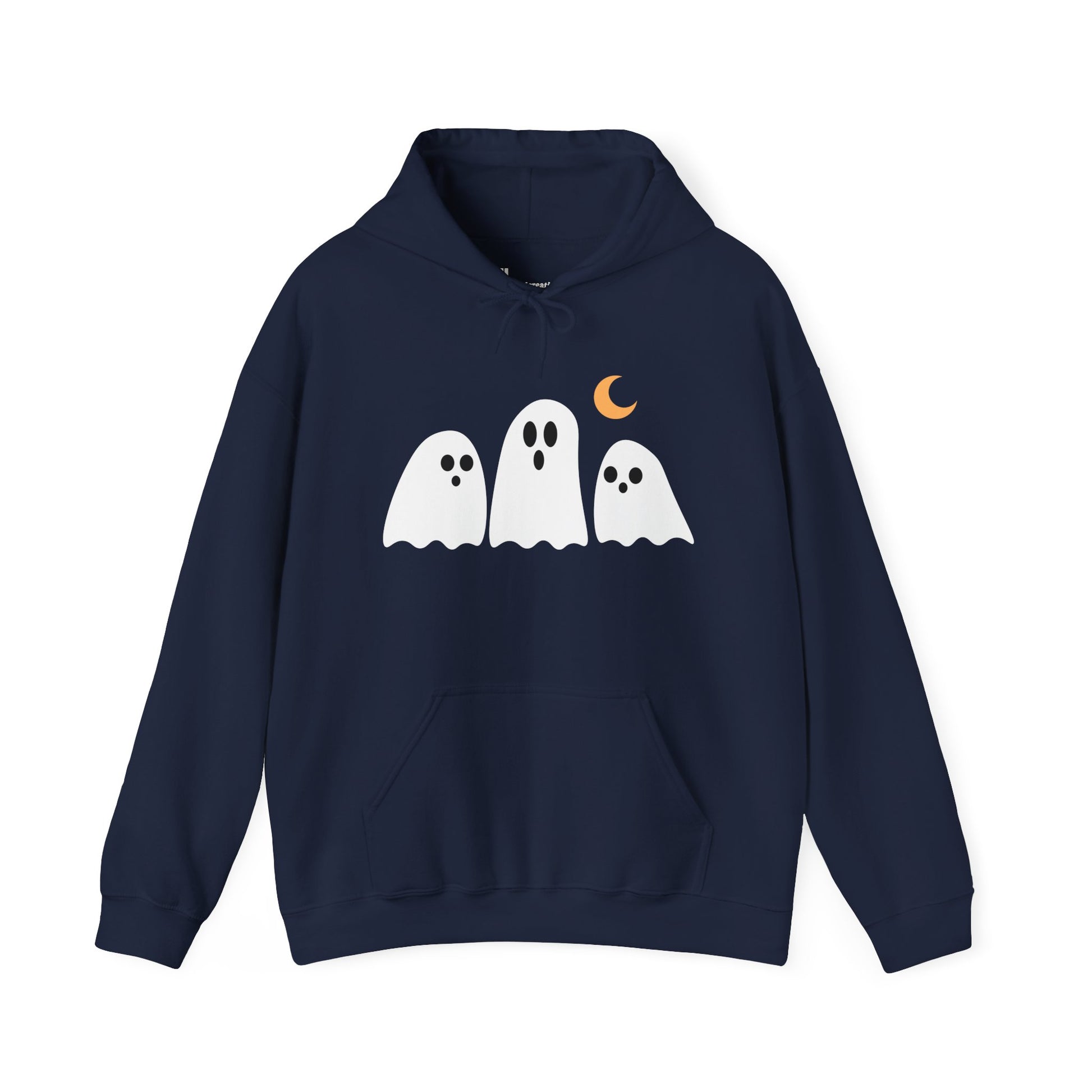 Halloween Ghosts & Pumpkin Unisex Hoodie