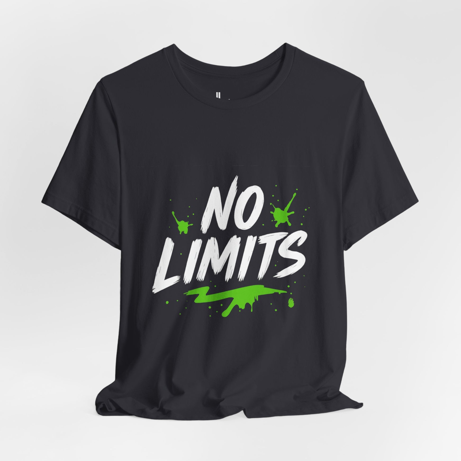 No Limits Unisex Tee - Trendy Graphic T-Shirt for Men & Women, Casual Wear, Gift for Adventurers, Motivational Apparel