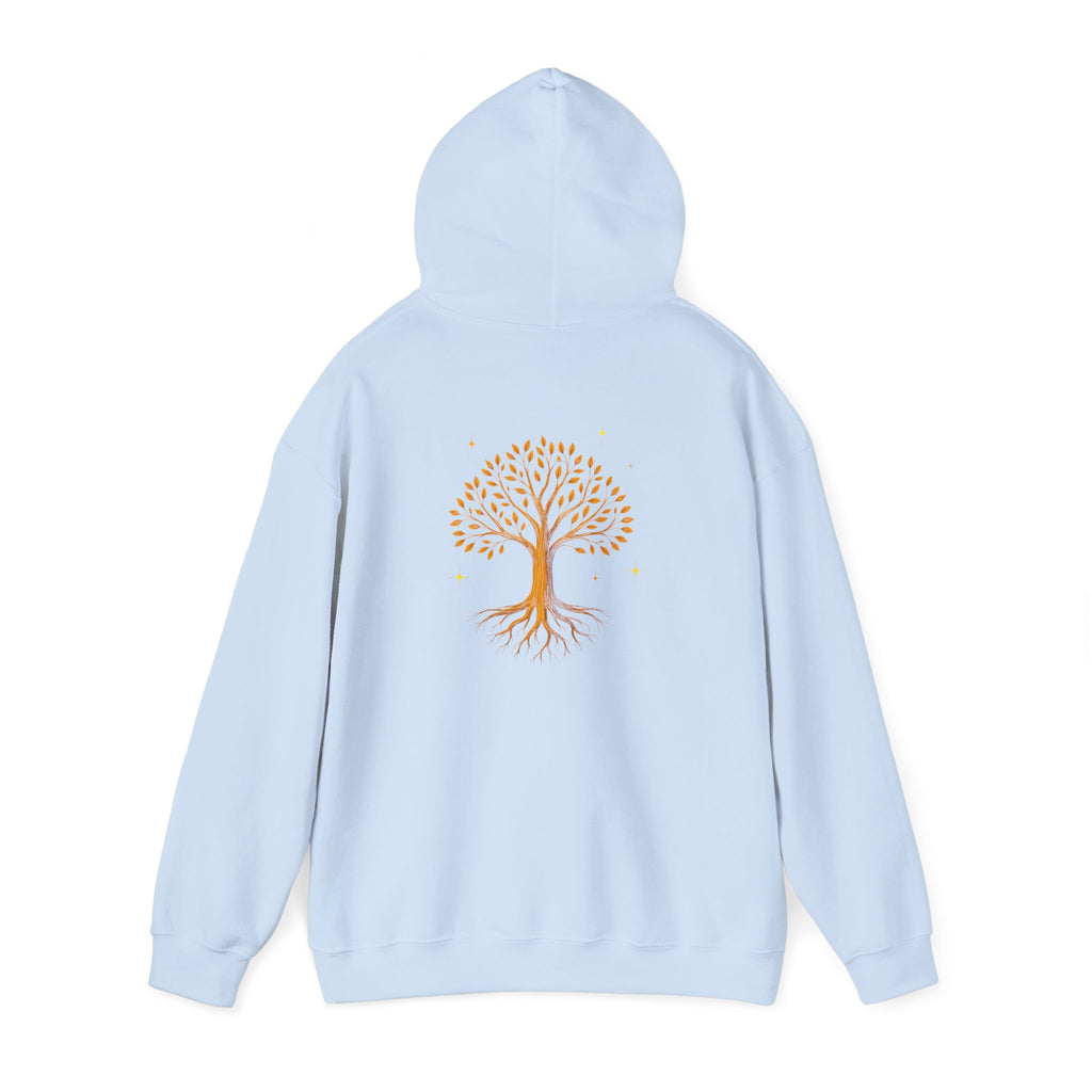 Nature-Inspired Unisex Hoodie with Tree Design | Cozy Sweatshirt for Outdoor Lovers, Casual Wear, Gifts, Eco-Friendly