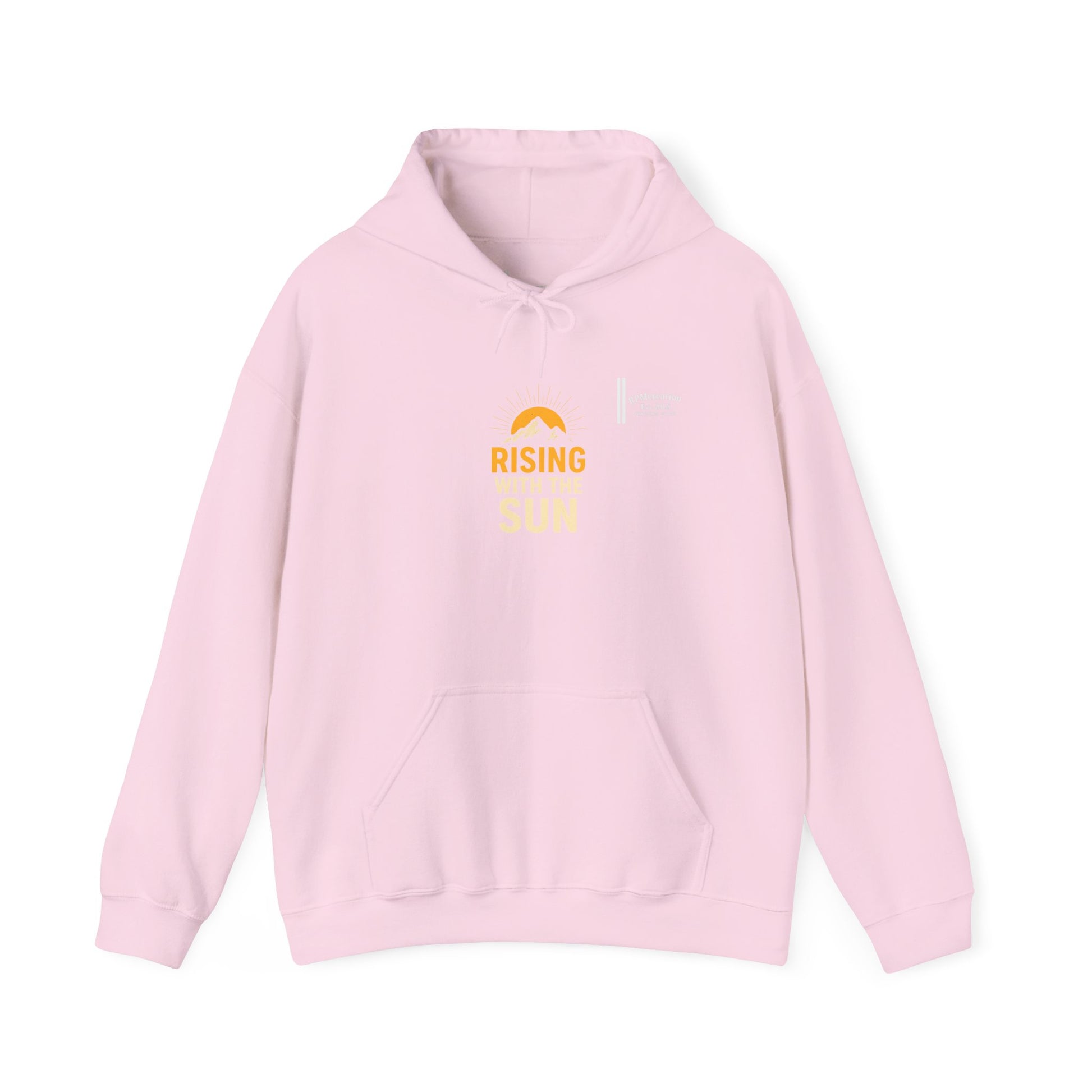 Rising Sun Hoodie with Money Bow Design | Cozy Unisex Sweatshirt for Chill Days, Gift for Friends, Streetwear, Spring Fashion
