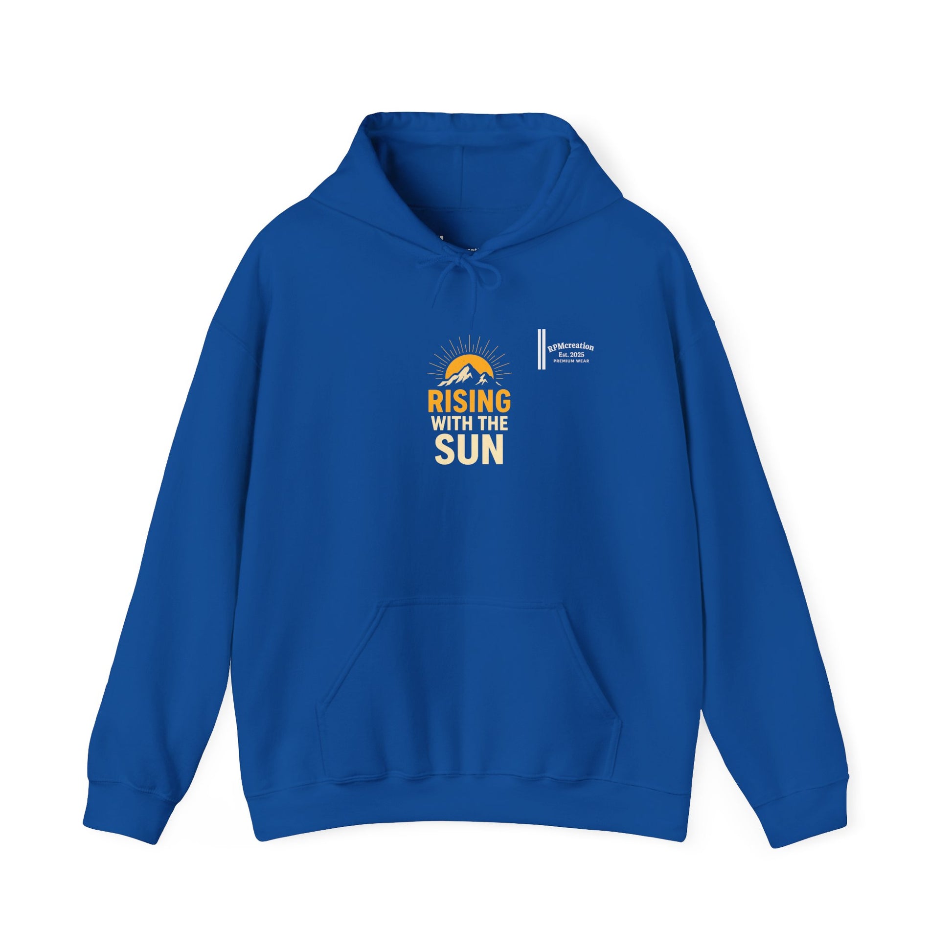 Rising Sun Hoodie with Money Bow Design | Cozy Unisex Sweatshirt for Chill Days, Gift for Friends, Streetwear, Spring Fashion