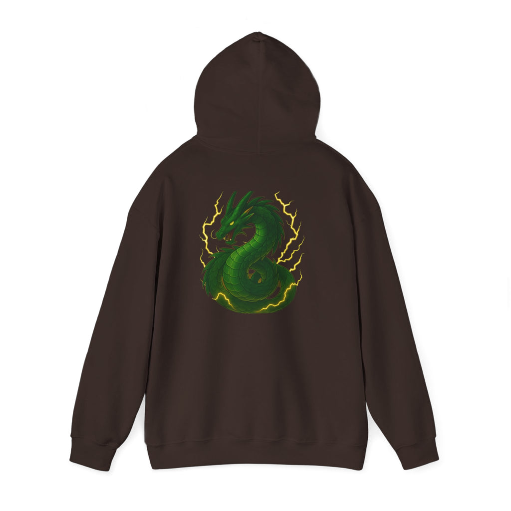 Awakened Dragon Hoodie - Cozy Unisex Sweatshirt for Fantasy Lovers, Gifts for Gaming, Dragon Themed Apparel, Fall Fashion, Birthday Gifts