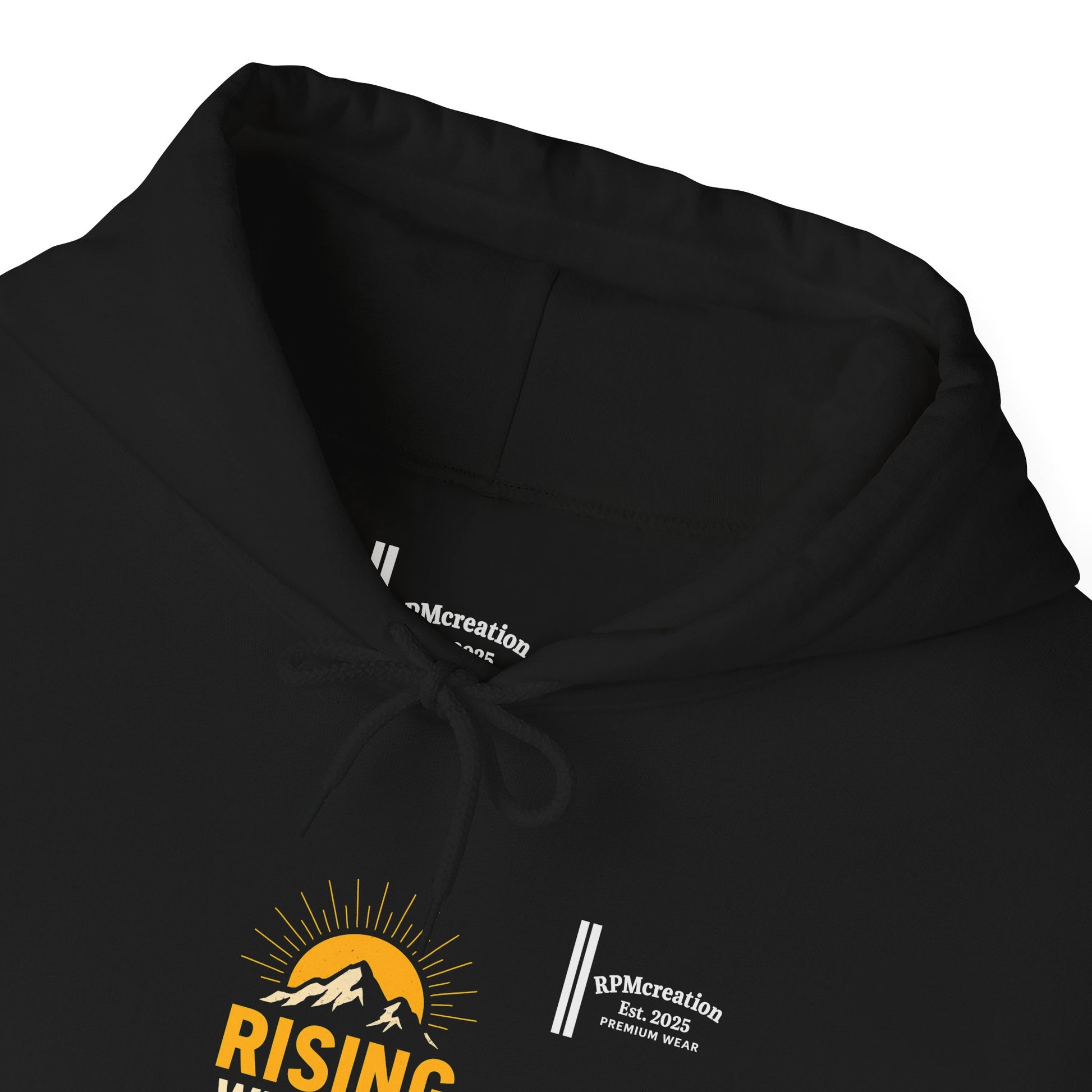 Rising Sun Hoodie with Money Bow Design | Cozy Unisex Sweatshirt for Chill Days, Gift for Friends, Streetwear, Spring Fashion