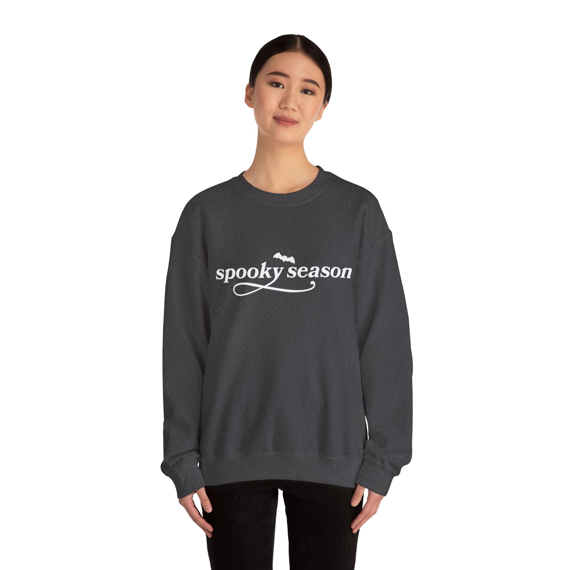 Spooky Streetwear Crewneck Sweatshirt - Unisex Halloween Essential