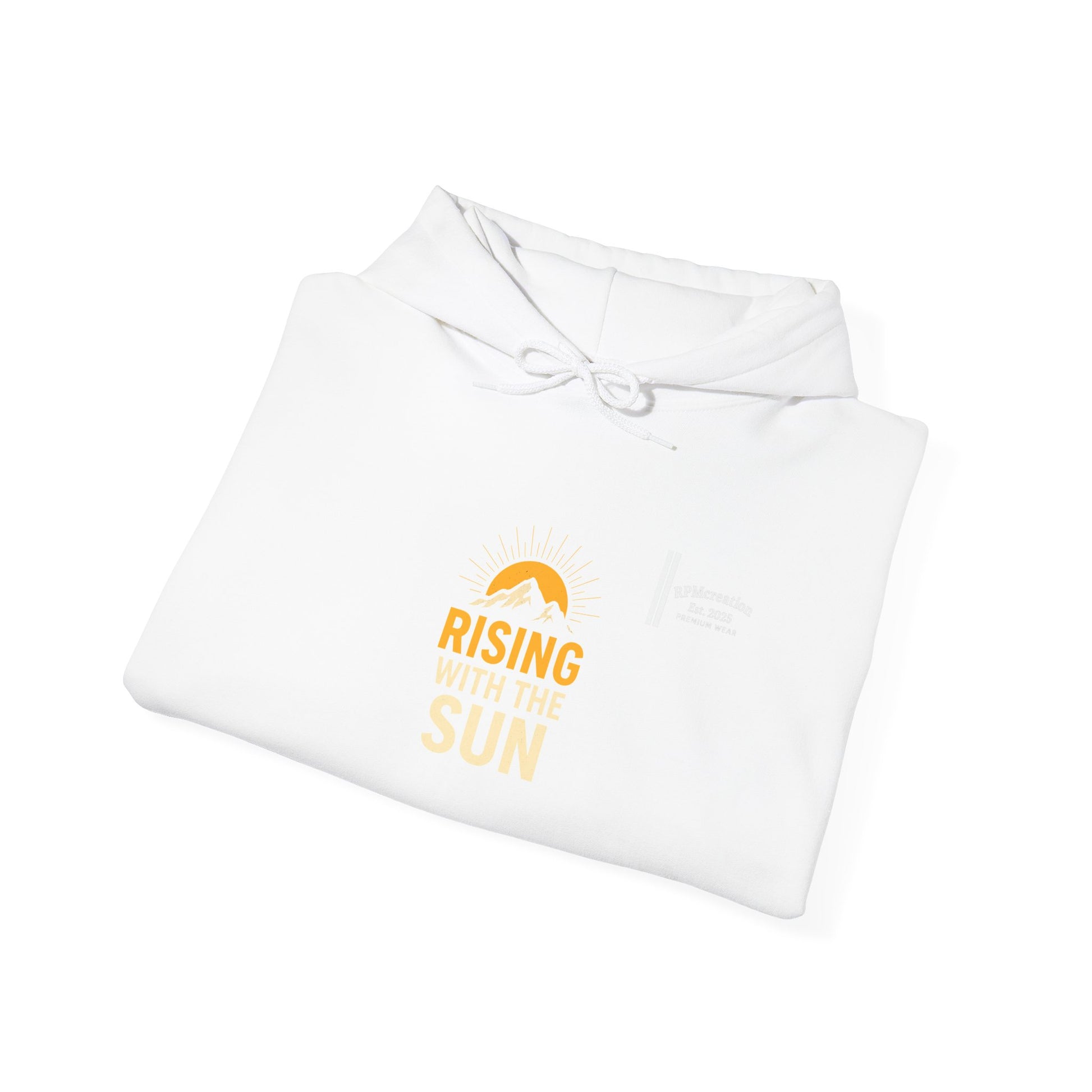 Rising Sun Hoodie with Money Bow Design | Cozy Unisex Sweatshirt for Chill Days, Gift for Friends, Streetwear, Spring Fashion