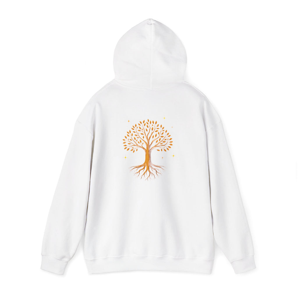 Nature-Inspired Unisex Hoodie with Tree Design | Cozy Sweatshirt for Outdoor Lovers, Casual Wear, Gifts, Eco-Friendly