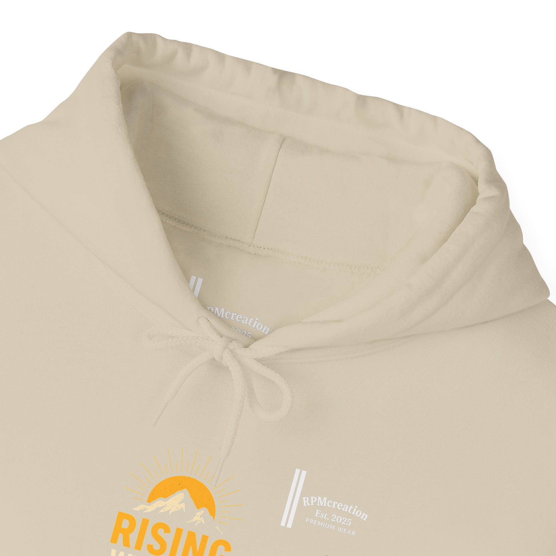Rising Sun Hoodie with Money Bow Design | Cozy Unisex Sweatshirt for Chill Days, Gift for Friends, Streetwear, Spring Fashion